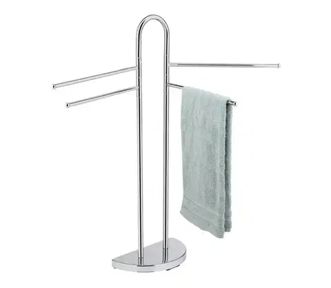 Svietidlá WENKO 16610100 - Stojan na uteráky COSENZA 33x93,5 cm lesklý chróm 16610100