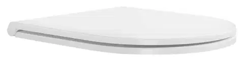 WC dosky KERASAN - FLO WC sedátko, SLIM, Soft Close, biela 319101N