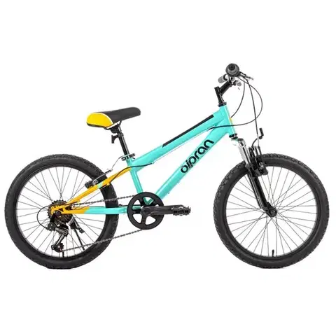Bicykle Odľahčený detský bicykel Olpran Agilis 20" - model 2026 • 125-145 cm • 12,4 kg svetlo zelená/oranžová/čierna - 13" (125-145 cm)