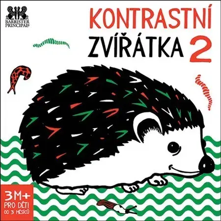 Leporelá, krabičky, puzzle knihy Kontrastní zvířátka 2 - Bohdan Lukáš
