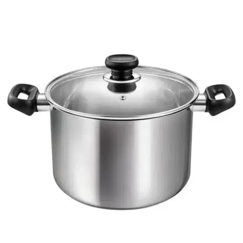 Hrnce Kinekus Hrniec BRAVA s pokrievkou 24cm, 7,0L