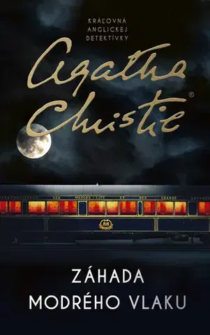 Detektívky, trilery, horory Záhada modrého vlaku - Agatha Christie