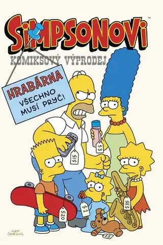 Komiksy Simpsonovi: Komiksový výprodej - Kolektív autorov,Petr Putna
