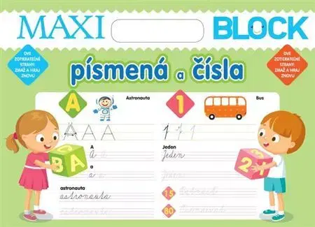 Príprava do školy, pracovné zošity Maxi Blok - Písmená a čísla, 2. vydanie