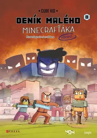 Dobrodružstvo, napätie, western Deník malého Minecrafťáka: komiks 8 - Cube Kid,Martin Herodek