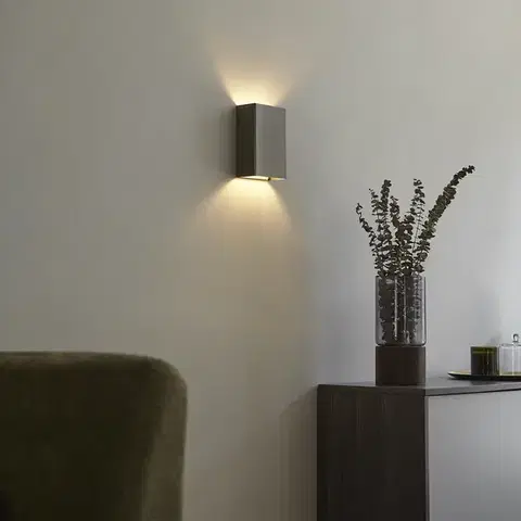 Nástenné osvetlenie Moderné nástenné svietidlo Gunmetal 2-Lights - Otan S