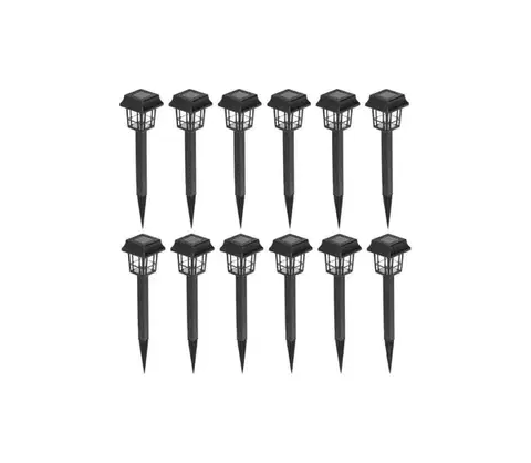 Lampy  SADA 12x LED Solárna lampa LED/0,06W/1,2V 1xAA 6500K IP44 100 mAh KTLFNZB12
