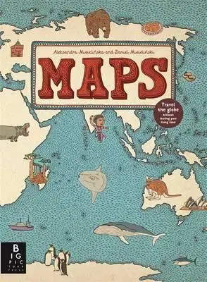 Geografia, mapy, sprievodcovia Maps - Aleksandra Mizielinska,Daniel Mizieliński