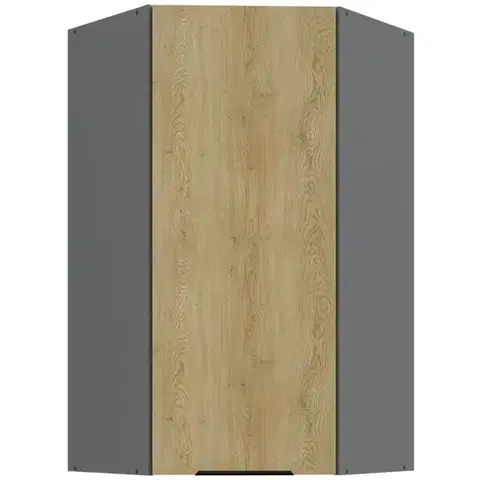 Kuchynské skrinky visiace Kuchynská skrinka Cremona Ant 60x60 Gn-108 1f (45°)