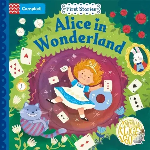 Leporelá, krabičky, puzzle knihy Alice in Wonderland - Campbell Books