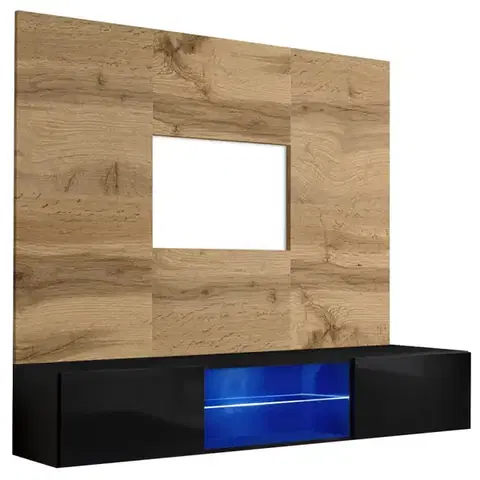 Všetky produkty TV stolík + Panel Switch Wtz Sw Pr3 + Led Wotan/Čierna