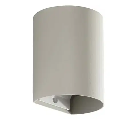 Svietidlá FARO Barcelona FARO 40524 - Nástenné svietidlo SOLE 1xGU10/8W/230V šedá zaokrúhlený 40524