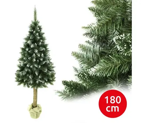 Vianočné dekorácie  Vianočný stromček na kmeni 180 cm jedľa EL-JDP180
