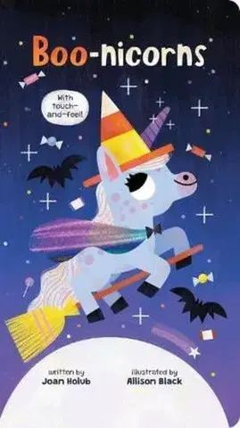 Leporelá, krabičky, puzzle knihy Boo-nicorns - Joan Holub,Allison Black