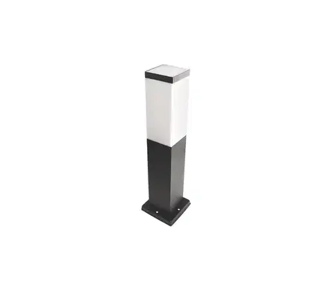 Záhradné lampy  Vonkajšia lampa SOPPA 1xE27/60W/230V IP44 45 cm čierna SKU003397
