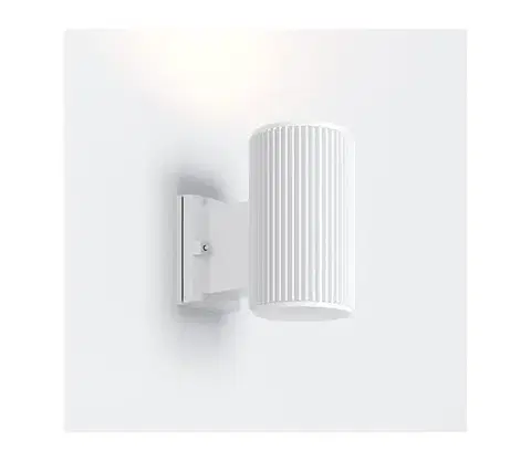 Svietidlá Maytoni O419WL-01W - Vonkajšie nástenné svietidlo RANDO 1xE27/60W/230V IP54 biela O419WL-01W