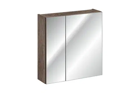 Skrinky do kúpeľne ArtCom Zrkadlová skrinka SANTA FE Oak 84-60 | 60 cm