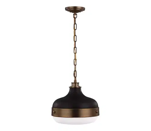 Svietidlá Elstead Feiss FE-CADENCE-2P-MB - Luster na reťazi CADENCE 2xE27/75W/230V FE-CADENCE-2P-MB