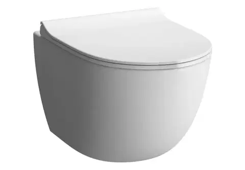 Záchody WC závesné VitrA Sento mat zadný odpad 7748-001-0075 7748-001-0075
