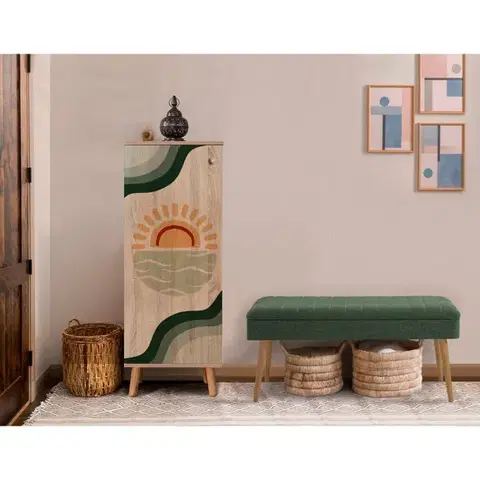 Predsieňové steny Hallway Furniture Set Vegas Sonomo - 930 - 1070