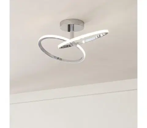 Svietidlá Eglo 902145 - LED stropné svietidlo CONGIUNTI LED/12W/230V 2700/4000/6500K chróm 902145