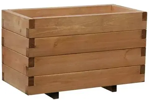 Záhrada Drevený obal na kvety Domino II s vložkou