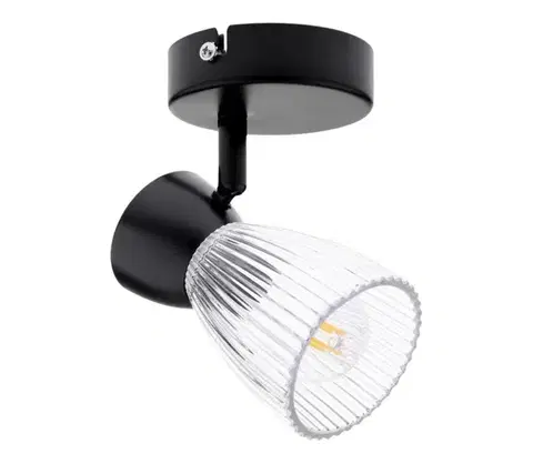 Svietidlá  Bodové svietidlo BEST 1xE14/40W/230V čierna ML9970