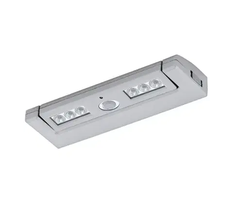 Záhradné lampy Eglo 94684 - LED Orientačné svietidlo so senzorom BALIOLA 6xLED/3xAAA 94684