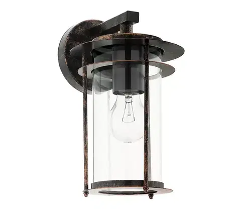 Záhradné lampy Eglo 96241 - Vonkajšie nástenné svietidlo VALDEO 1xE27/60W 96241
