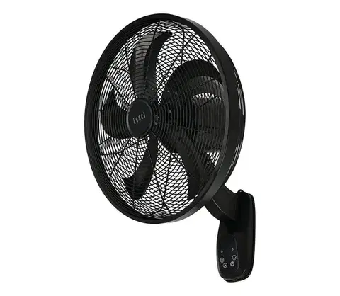 Predlžovacie káble Lucci Air 21326749 - Nástenný látor GLIDE 36W/230V, priemer 45 cm, čierny + diaľkové ovládanie 21326749
