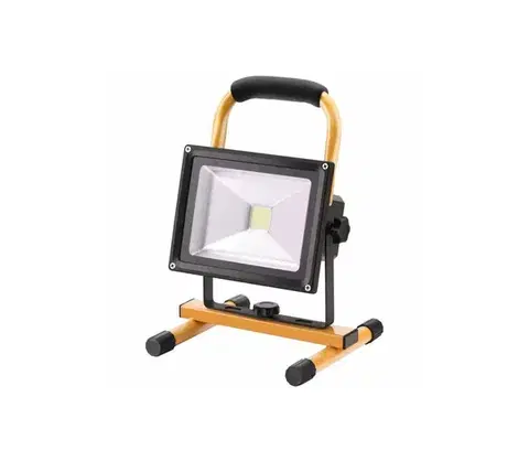 Záhradné lampy Extol Light reflektor LED, nabíjací, s podstavcom, 800lm 43125