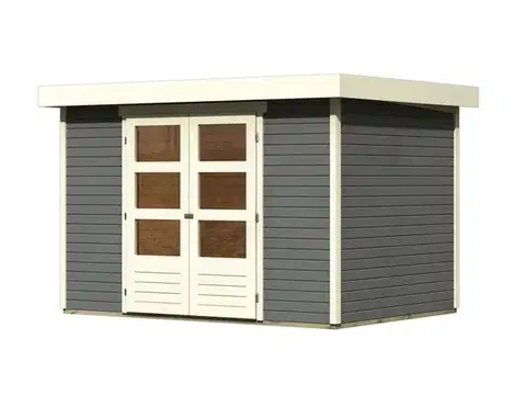 Zahradné domčeky Drevený záhradný domček 302 x 217 cm Dekorhome