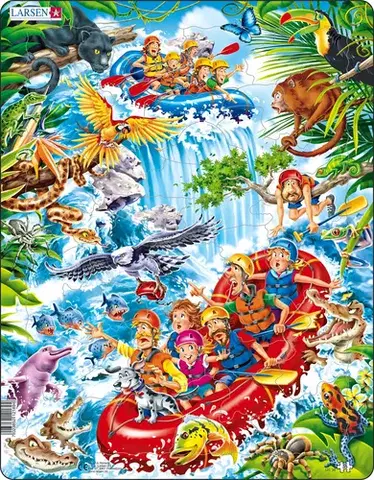 LARSEN puzzle Larsen Puzzle Puzzle Rafting Larsen US38-ZZ