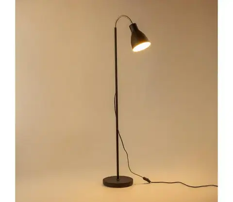 Lampy  LED stojacia lampa 1xE27/7W/230V čierna 9A21979