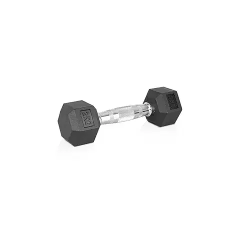 Činky Šesťhranná činka inSPORTline Hexclusive 2 kg