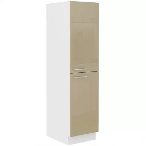 Kuchynské skrinky stojace Kuchynská skrinka Lara 30dk-162 Cargo 1f Bb Mdf Cappucino