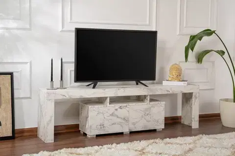 TV stolíky TV stolík Enclave - Fressia Marble