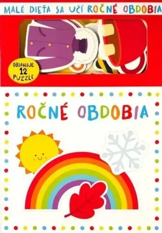 Leporelá, krabičky, puzzle knihy Malé dieťa sa učí - Ročné obdobia - Williams Gareth