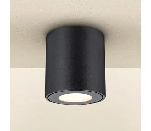Svietidlá BRILAGI - Kúpeľňové bodové svietidlo MIA 1xGU10/30W/230V 84x80 mm čierna IP54 WD306-B-OEM