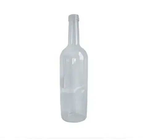 Shakery Kinekus Fľaša na alkohol / víno sklo  750 ml, 8 ks / balenie, číra