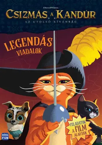 Pre deti a mládež - ostatné Csizmás, a kandúr - Legendás viadalok