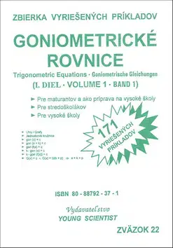 Matematika, logika Goniometrické rovnice I. diel - RNDr. Marián Olejár