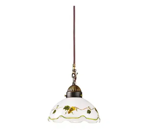Svietidlá Kolarz 731.30.110 - Závesný luster NONNA na lanku 1xE27/75W/230V pr. 20 cm víno 731.30.110
