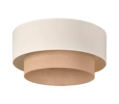 Svietidlá  - Stropné svietidlo BOHO 3xE27/15W/230V pr. 60 cm krémová/béžová 89651