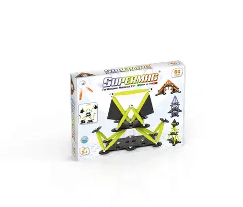 Magnetické stavebnice Supermag Magnetická stavebnica Technicolor 60