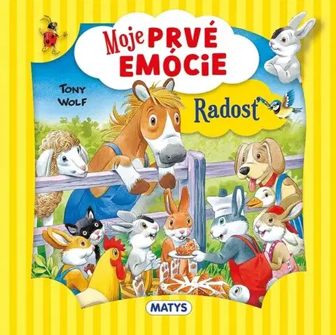 Leporelá, krabičky, puzzle knihy Moje prvé emócie - Radosť - neuvedený,Tony Wolf,Silvia Barčák