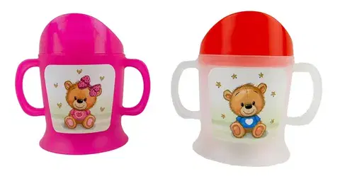 Detské hrnčeky TVAR - Hrnček kojenecký 150ml Medvedík, rôzne farby