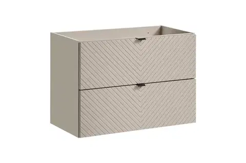 Skrinky do kúpeľne ArtCom Skrinka pod umývadlo VIVA Cashmere 82-80-2S | 80 cm