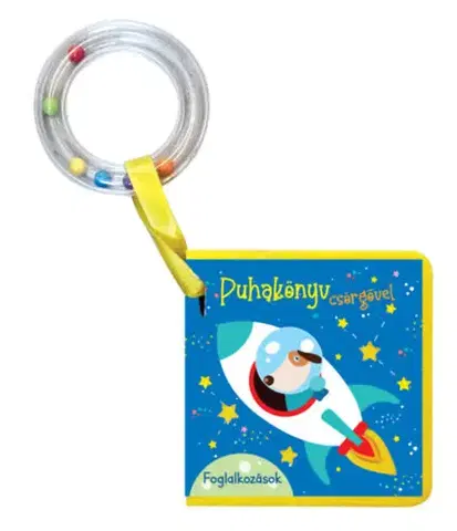 Leporelá, krabičky, puzzle knihy Puhakönyv csörgővel: Foglalkozások