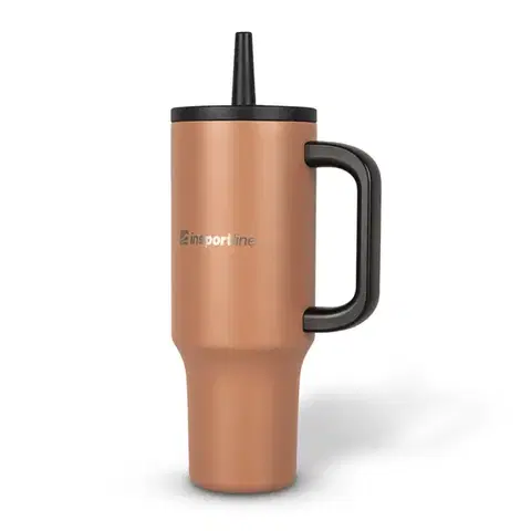 Termosky a termohrnčeky Termohrnček inSPORTline Cocoanna 1200 ml kávová